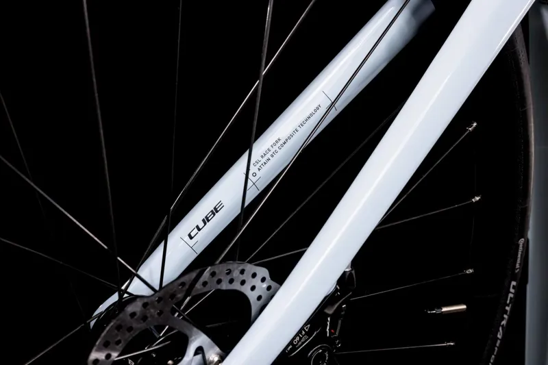 Cube Attain Pro Disc Brake Road Bike Sky Grey n Black - 58cm-4